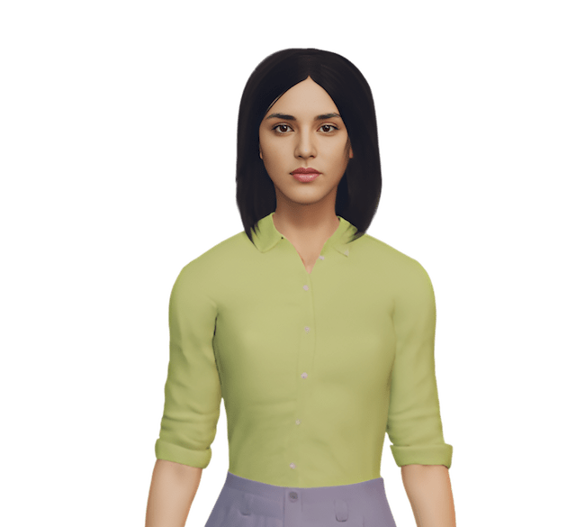 AIRA AI avatar representing Breathefree’s lung health assistant